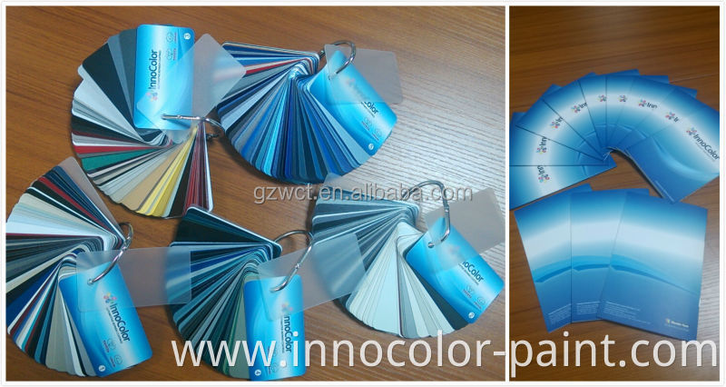 Easy Application High Solid1K Metallic Car Paint Colors